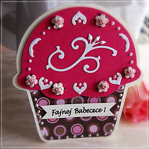 Fajnej Babeczce :) Z Papieru Tworzone
