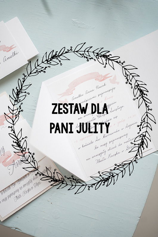 Zestaw dla Pani Julity RIBBON II Papel