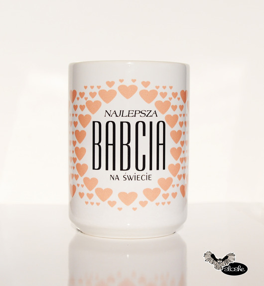 Najlepsza babcia na świecie, kubek 450ml Sowia Aleja