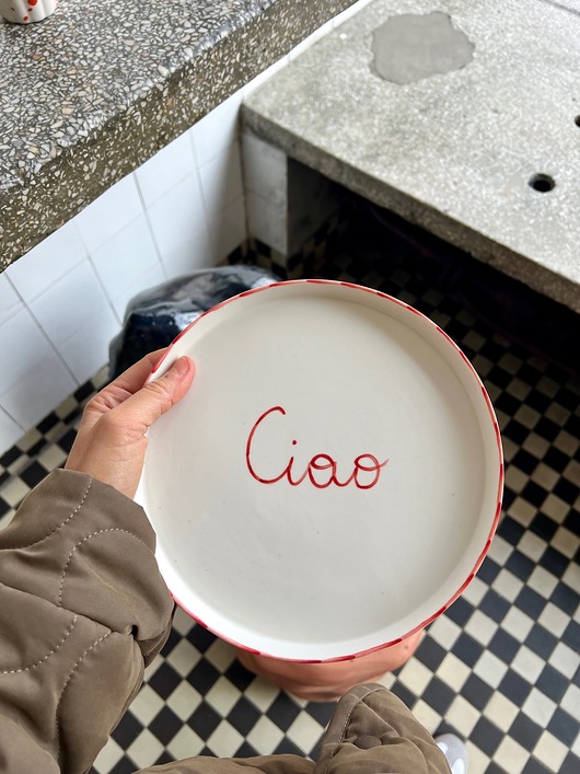 patery i talerze Talerz porcelanowy CIAO / 21 cm