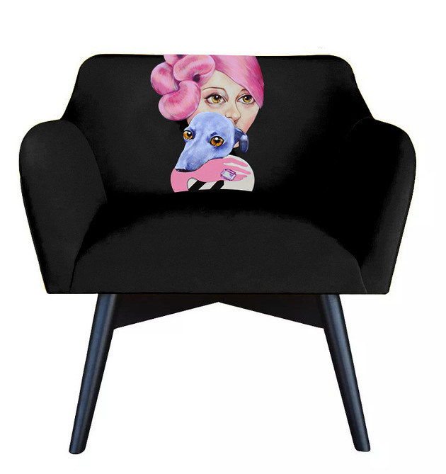 fotele Fotel POP-ART Cecylia