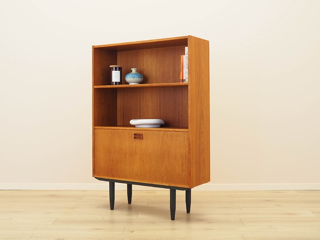 półki Regał tekowy, duński design, lata 70, produkcja: Dania