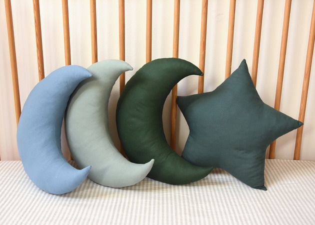 poduszki supły Poduszka w kształcie księżyca