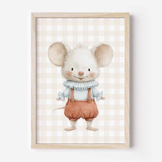 obrazy i plakaty do pokoju dziecięcego Plakat Na Ścianę Dla Dzieci Bajkowy Cyrk nr. 13