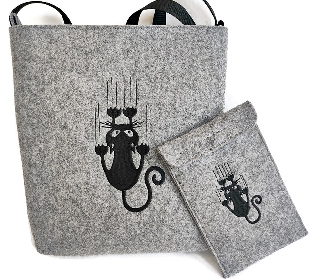 torebki, worki i plecaki dziecięce Listonoszka z kotem, etui, dla 10 latki na prezent