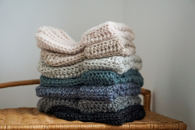 czapki damskie Czapka Chunky z merino i alpaką