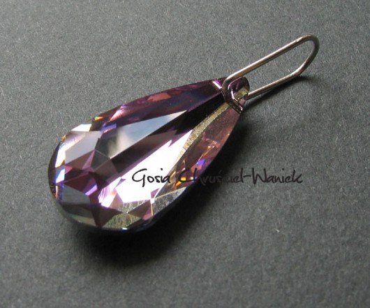 kryształ Swarovski - wisior na zamówienie Gosia Chruściel-Waniek