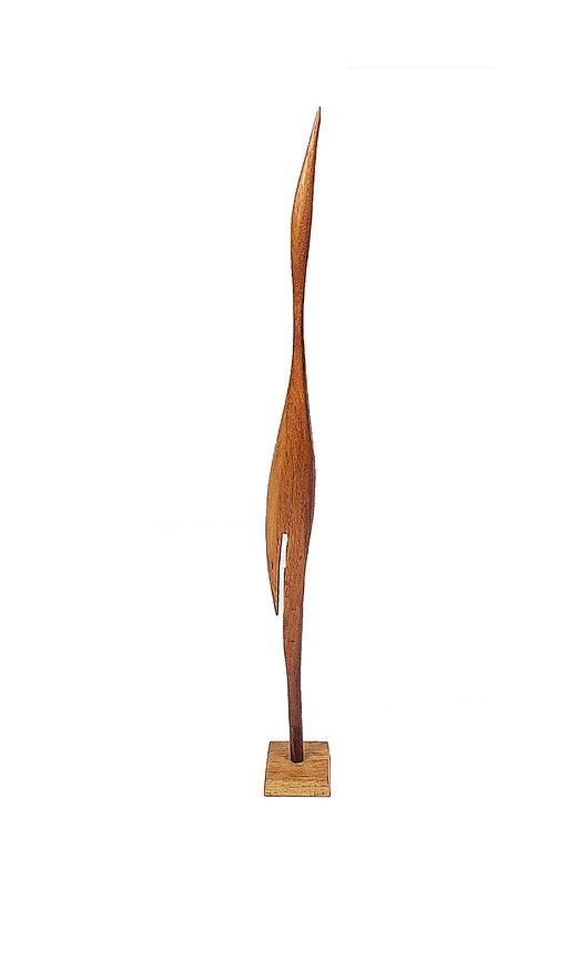 figurki i rzeźby Drewniana figurka żurawia z lat 70.