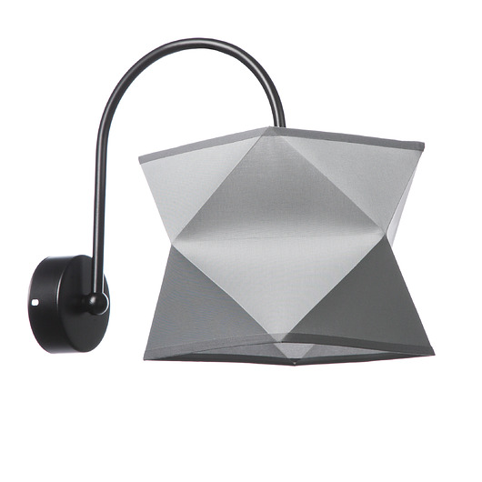 Lampa kinkiet abażur Diament 1pł - kolory SkyLighting