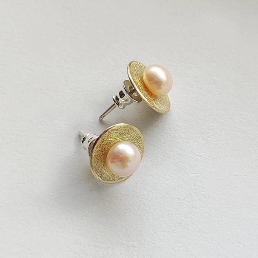 kolczyki z kamieniami Kolczyki OKRĄG