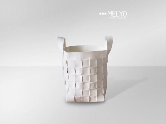 kosze do przechowywania Kosz OLEE medium white