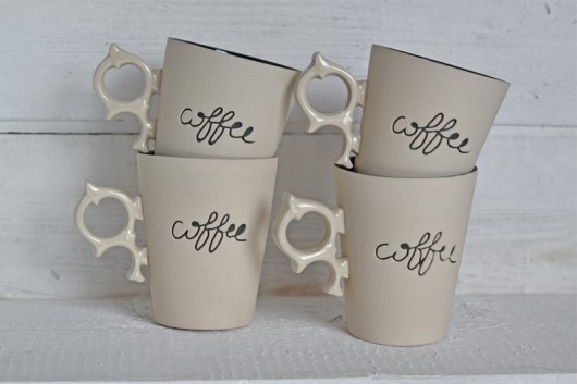 Coffee time - zestaw 4 kubków coco ceramics