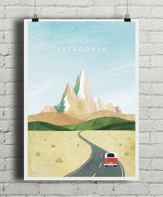 plakaty Patagonia Cerro Torre - plakat fine art