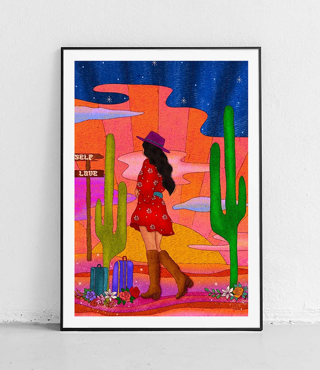 plakaty Plakat Podróż do miłości własnej