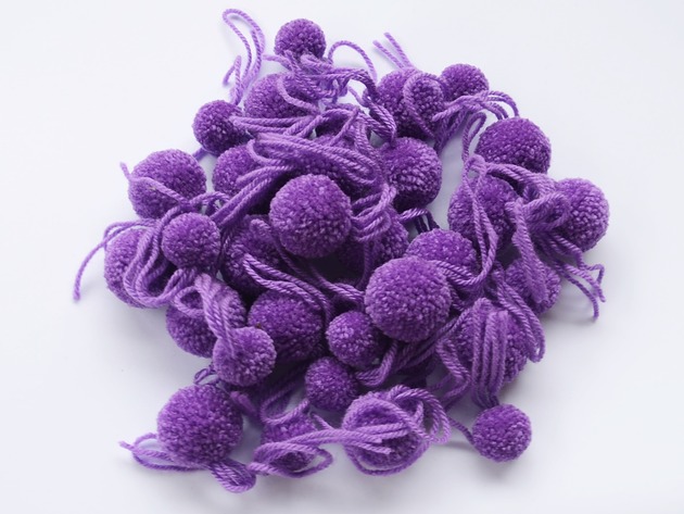 dodatki - różne Pompon 1,5 cm - 1 sztuka