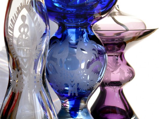 świecznik na olejki JAGNA Borowska Glass Design