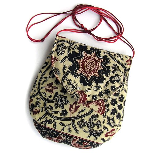 torebka mini - floral w kremie - elfagado