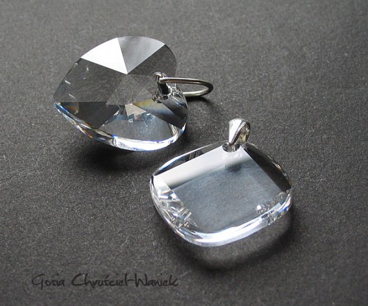 kryształ Swarovski - wisiory na zamwoienie Gosia Chruściel-Waniek