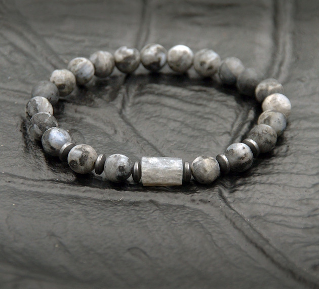 biżuteria męska ENERGIA, koncentracja, OCZYSZCZENIE labradoryt