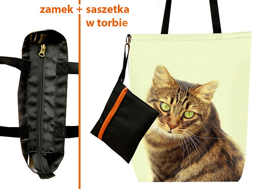 Słodki koteczek- torba z dodatkami AT design