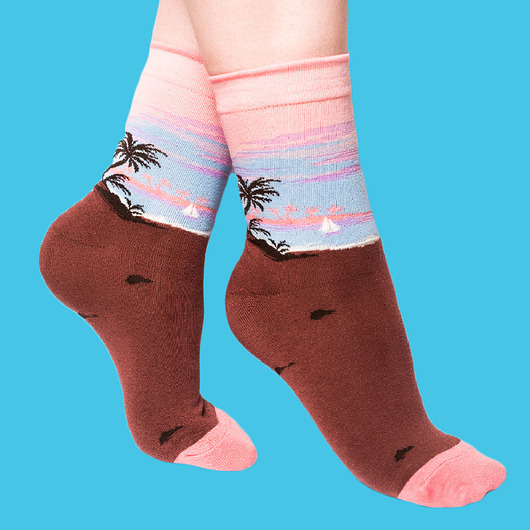skarpetki damskie Skarpetki na lato - Summer Paradise Socks