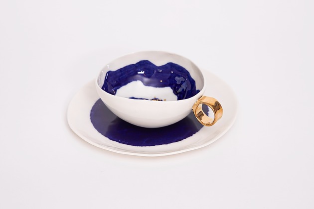 filiżanki Moja Własna Galaktyka - porcelanowa filiżanka 200 ml z talerzykiem