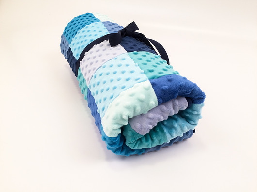 Kocyk MinkyLove z wypełnieniem Nessy Patchwork