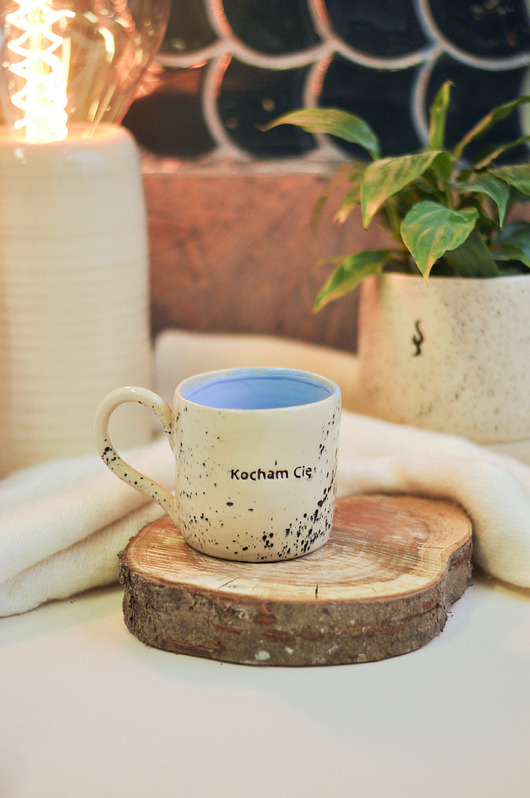 kubki Kamionkowy Kubek 250 ml "Kocham Cię"