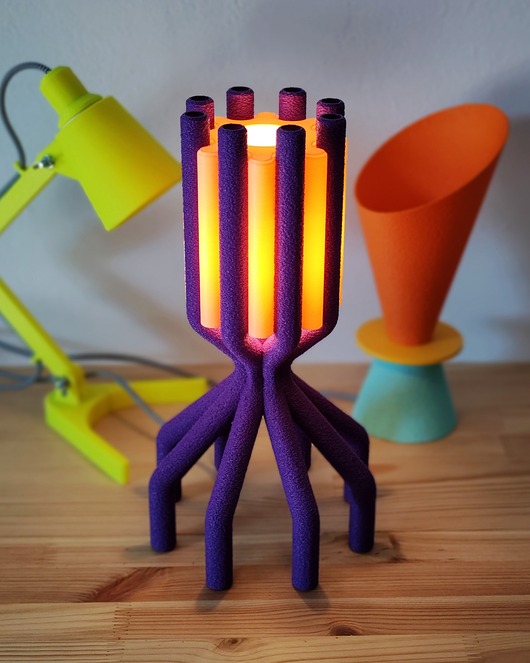 lampy stołowe Lampa Wirus