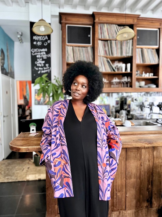 marynarki damskie Kimono: " Noc chartów"- kolekcja premium