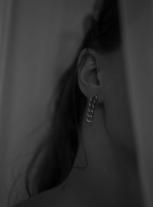 kolczyki pozłacane Kolczyki pozłacane łańcuszek Vanes Earrings