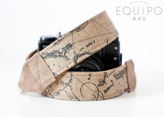 Pasek do aparatu Camera Strap Journey Brown equipo