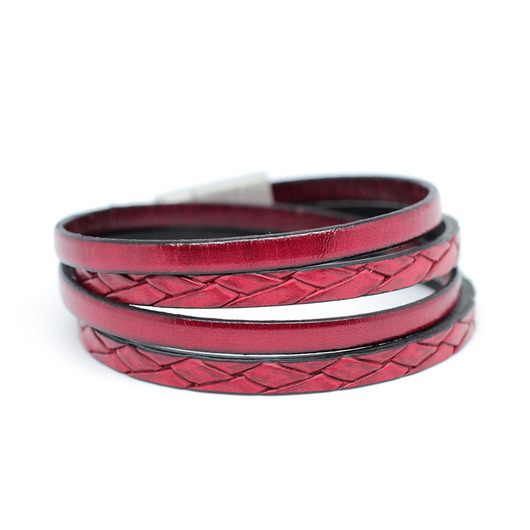 Bransoletka unisex Fun czerwona KociokwikJewelry