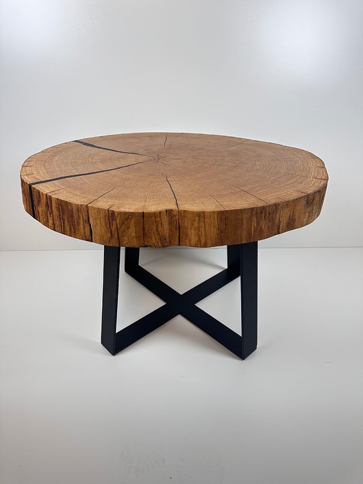 stoliki kawowe Dębowy stolik kawowy ręczne robiony