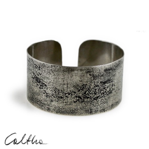 Metalowa bransoleta - piasek II Caltha