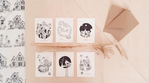 KOMPLET KARTEK motywacyjnych O.LALAdesigns