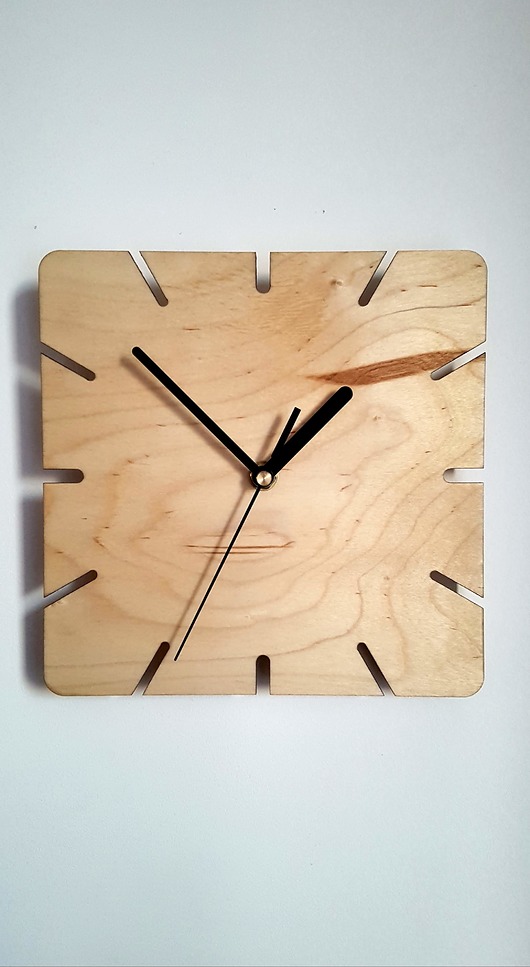 zegary Kwadratowy zegar ścienny