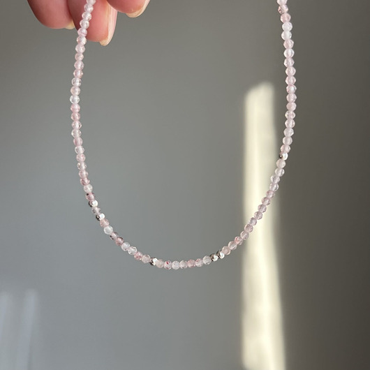 bransoletki z kamieni naturalnych Bransoletka KRYSZTAŁ GÓRSKI TRUSKAWKOWY kamienie naturalne