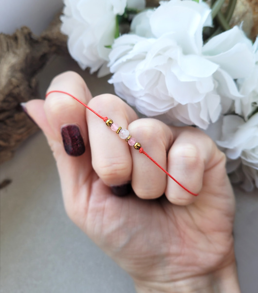 bransoletki z kamieni naturalnych Minimalistyczna na MIŁOŚĆ