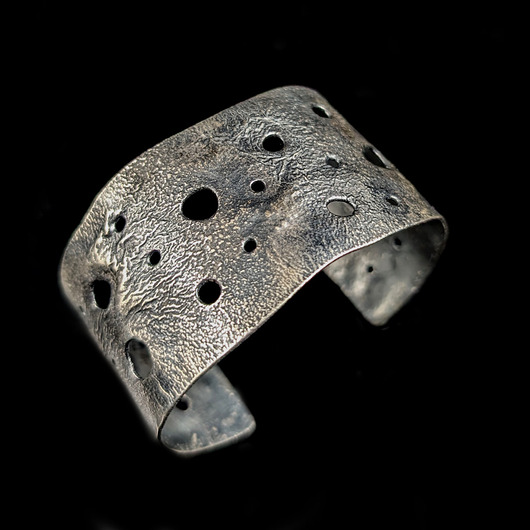 bransoletki srebrne Srebrne kratery