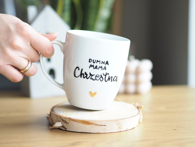 Chrzest - inne Kubek Dumna Mama Chrzestna