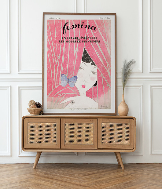 grafiki i ilustracje Vintage poster  50x70 cm