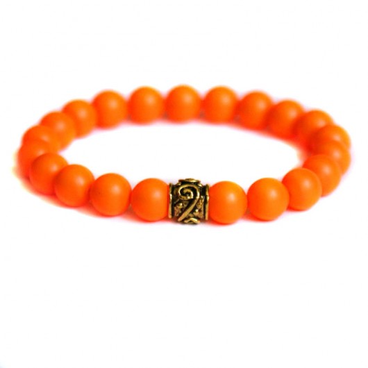 CENA urodzinowa;-) kryształ SWAROVSKI neon orange kaktusia