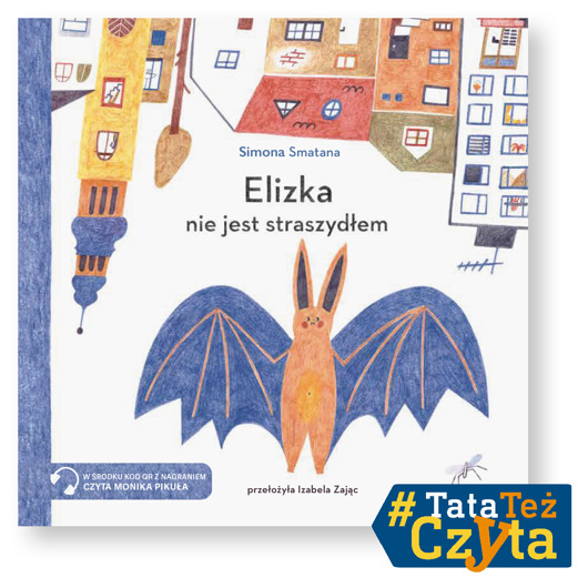 książeczki dla dzieci Elizka nie jest straszydłem