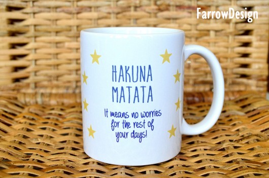 KUBEK Hakuna Matata FarrowDesign