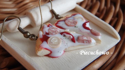 kolczyki pizza Piecuchowo