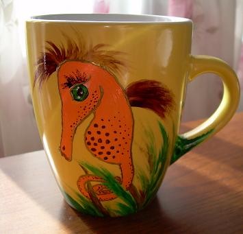 POMARAŃCZOWY KONIK MORSKI gnieszka