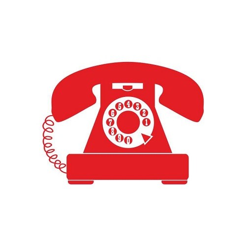 Telefon naklejka na ścianę Whatewa