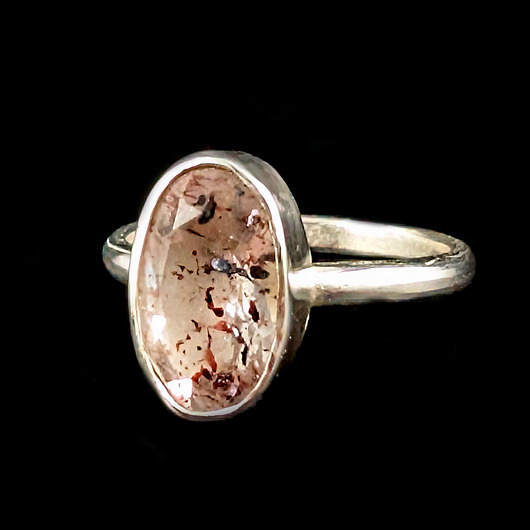 pierścionki srebrne Pierścionek subtelny Super seven