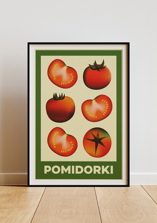 plakaty Plakat Pomidorki